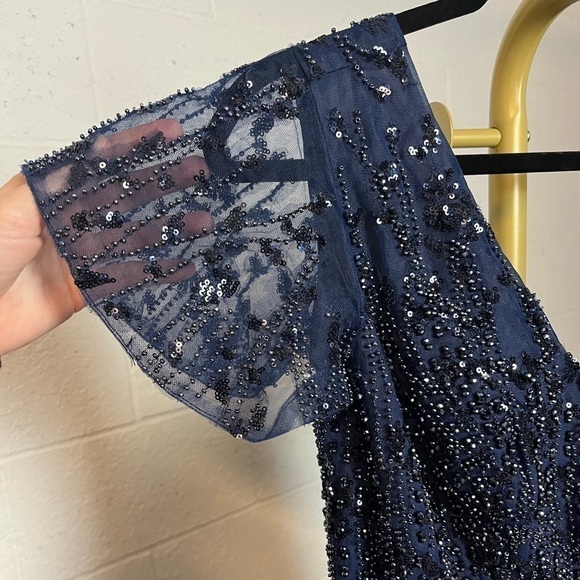 Mac Duggal 20304 Embellished Tea Length Gown - Picture 9 of 11